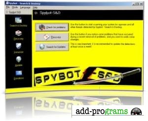 Spybot 1.6.2 (спайбот) Spybot 1.6.2 (спайбот)